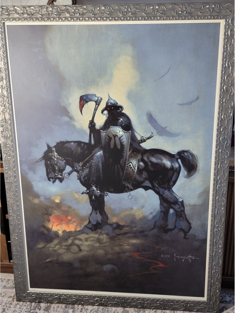 Death Dealer APby Frank Frazetta Gary Fairfax Print. 272/35